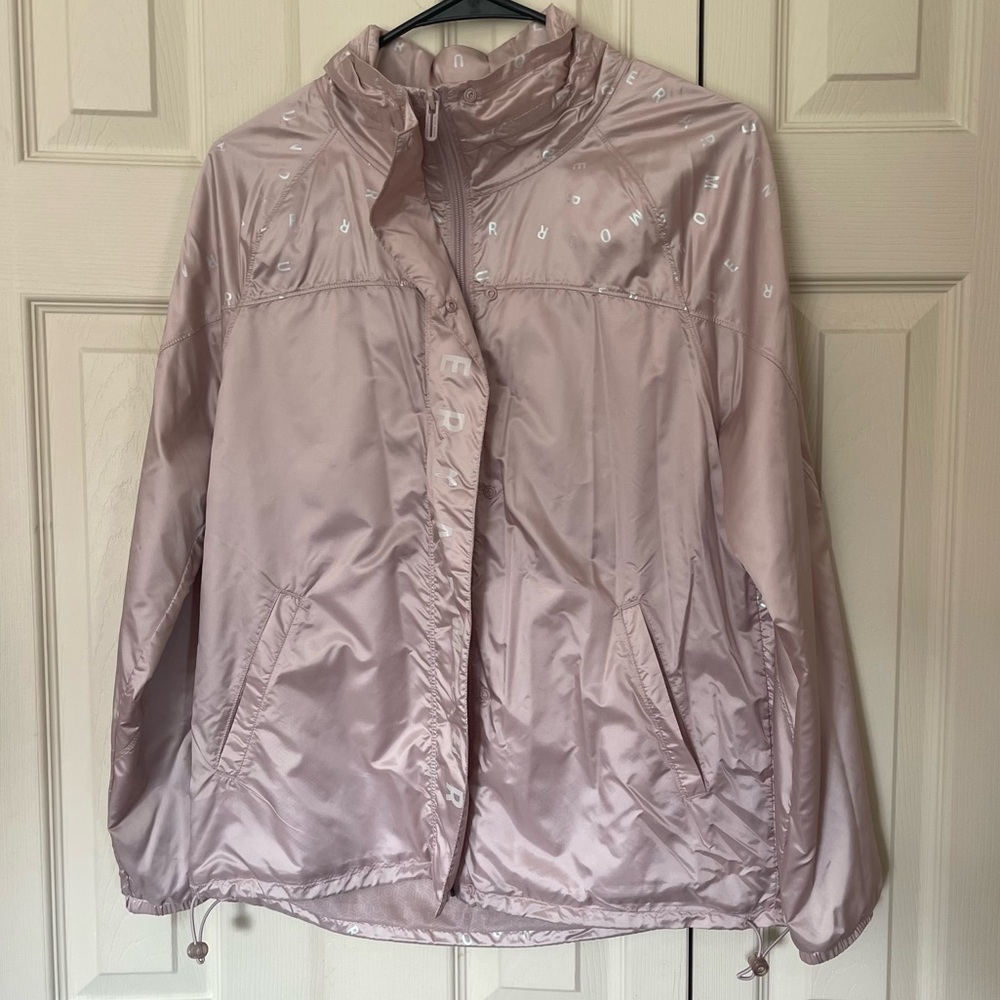 Under Armor Pink Reflective Women's Running Jacket